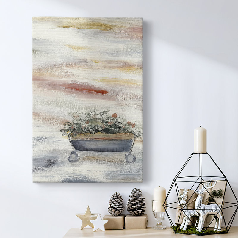 Art des Fêtes de Noël - Toile tendue avec châssis CCXLIV, H 18 po x l 12 po