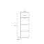 Ice Cave Freestanding Bathroom Cabinet