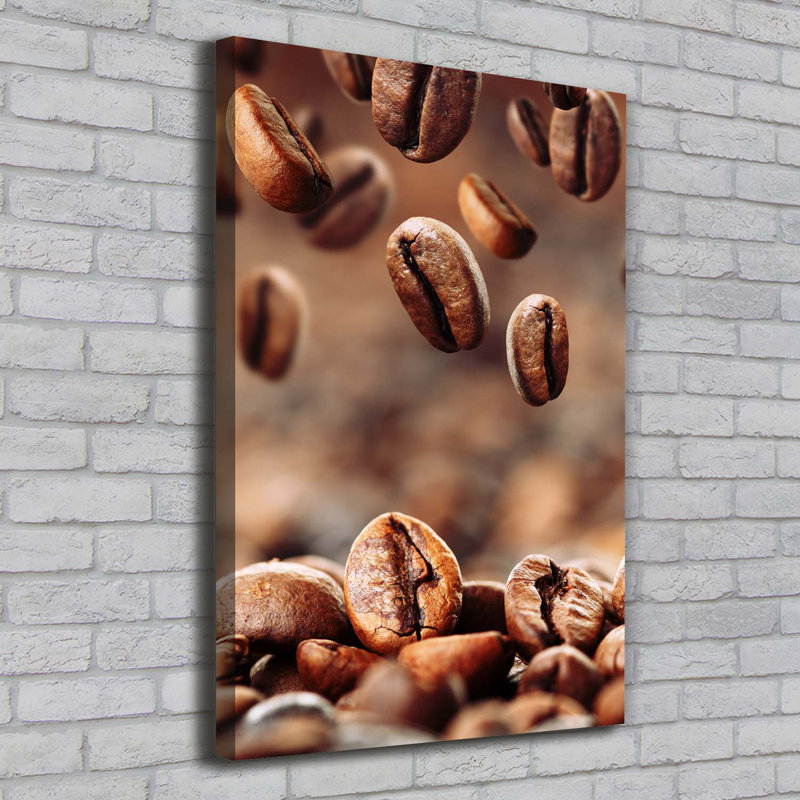 Coffee Beans - Wrapped Canvas Print