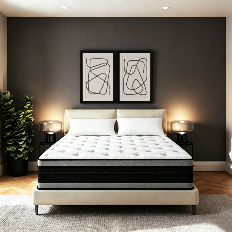 31cm Pillow Top Pocket Sprung 2000 Mattress, Small Double (4')