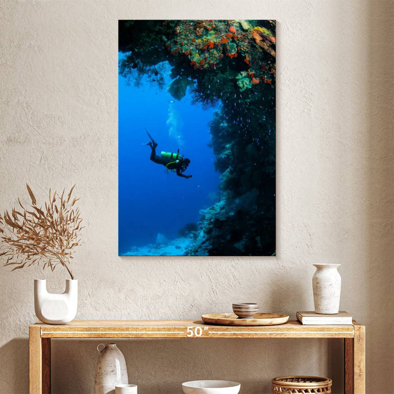 Sireci Indonesia Underwater Diving, 39" H x 26" W