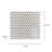 Penny Round White 12.4-in x 11-1/2 Matte Glazed Porcelain Mosaic Floor and Wall Tile(1-sq. ft/ Piece)