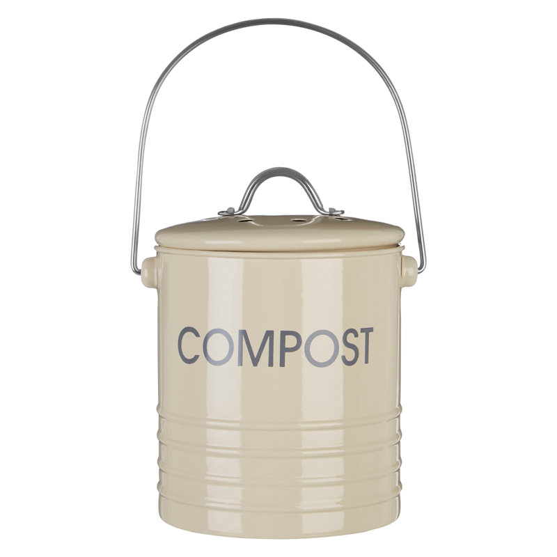 Kitchen Composter, Cream