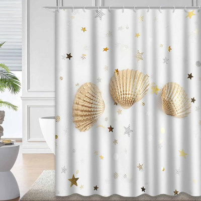 Rideau de douche Shells