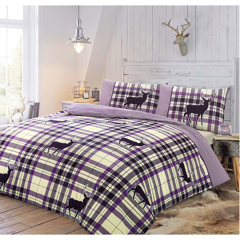 Wolak Duvet Cover Set with Pillowcases Included, Double - 2 Standard Pillowcases