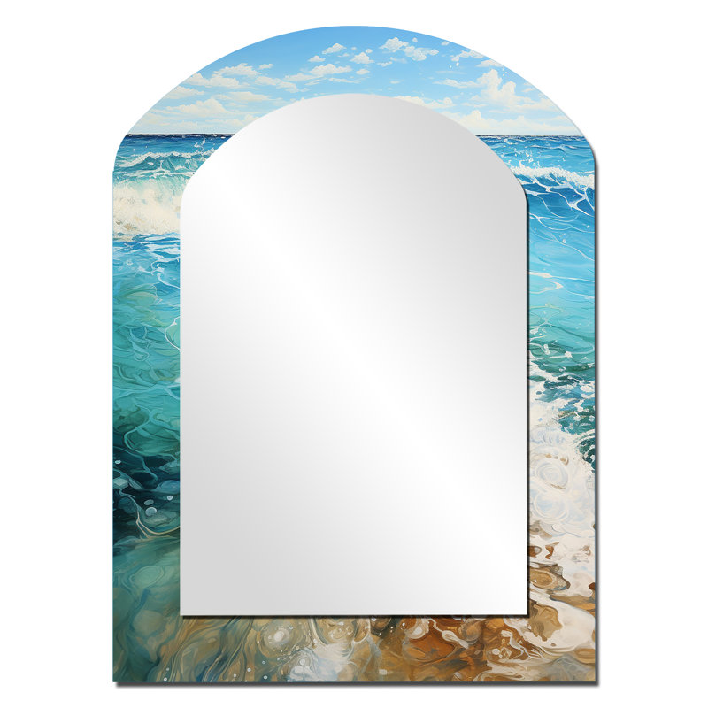 Beach Beach Oceanic Rhythms III, 34 po x 25 po