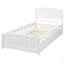 Lit plateforme simple avec lit gigogne
