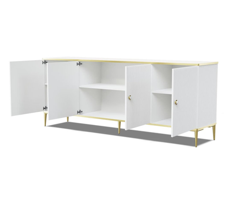 Loughborough 182cm Sideboard, White
