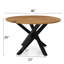 Pinkard 46'' Iron Pedestal Dining Table