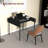 Industrial Folding Dining Table For 2 To 4(Only Table)-1452475424