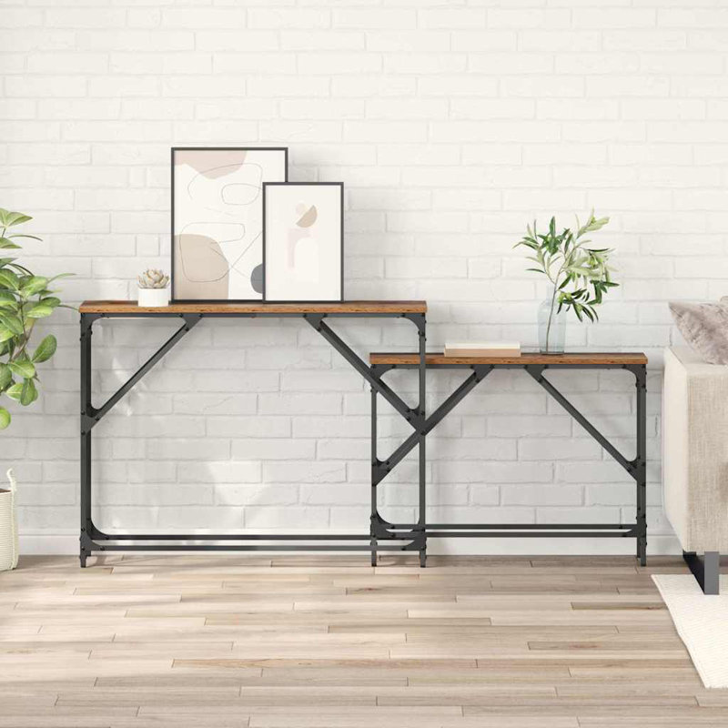 100cm Console Table, Old Wood