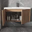Meuble-lavabo à fixation flottante 36 po avec porte à fermeture en douceur et 2 portes Modern Design-211842281