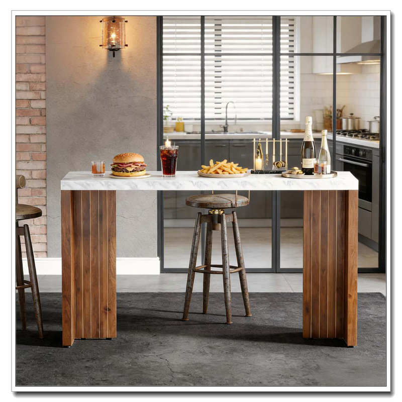 Durable Bar Table Robust Frame Stable Heavy Duty Quality