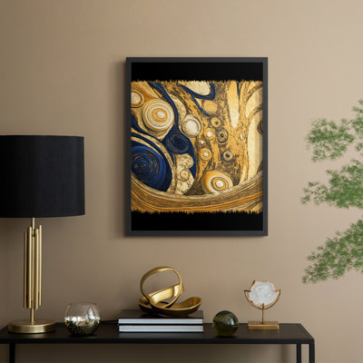«Abstract Abstract», reproduction encadrée - prêt à accrocher