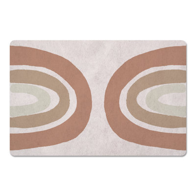 Tapis de bain à pois