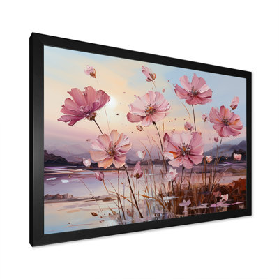 " Beautiful Flower Carnations Field " Print