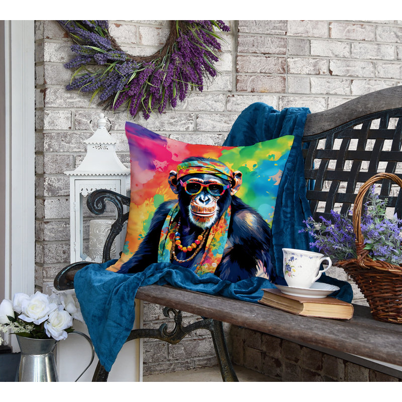 Coussin Hippie, H 18 po x l 18 po