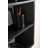 Akita Angled Three-Tier Wood Wall Shelf