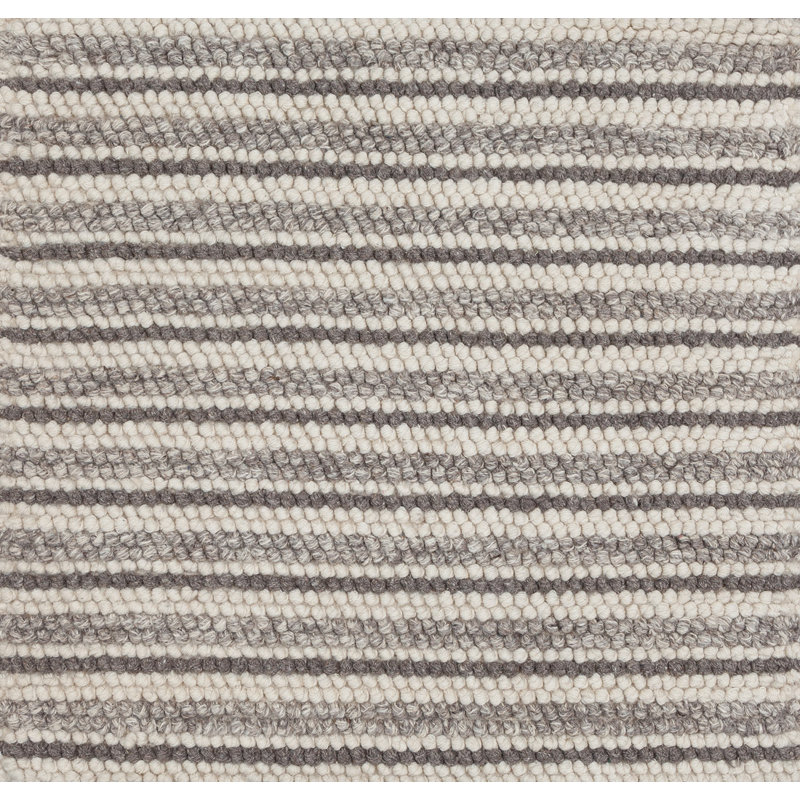 Textures Wool Striped Area Rug, Runner 3' x 9'