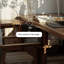 Bureau en L en bois massif avec bureau de rangement