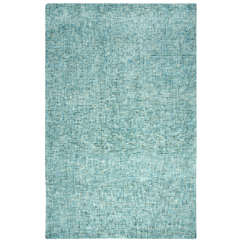 Zellmer Hand Tufted Wool Geometric Indoor Rug, Rectangle 3' x 5'
