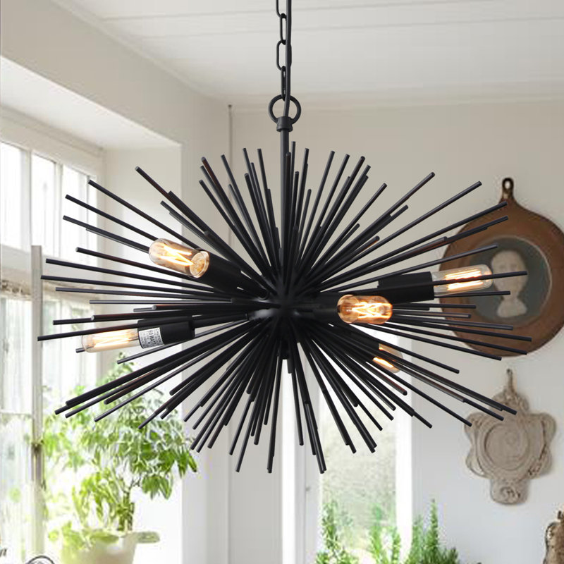 Lustre sphérique spoutnik à 6 lumières Ceren