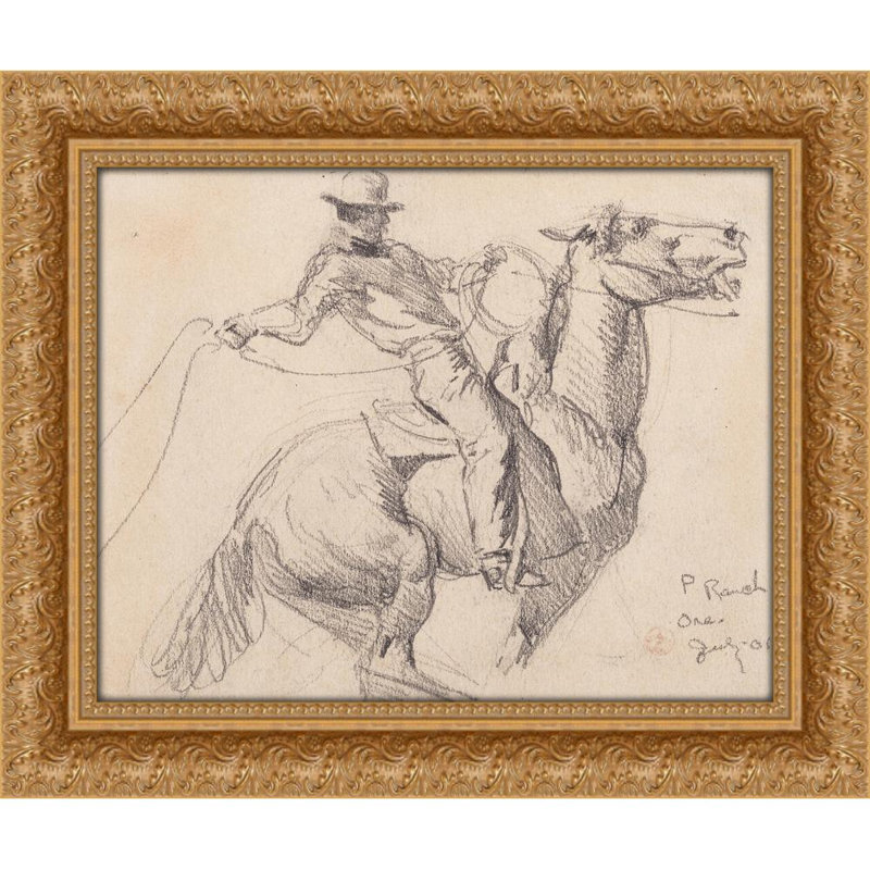 P. Ranch, Oregon (1901), 18" H x 12" W