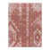 Loreen Geometric Machine Woven Rectangle Polypropylene Indoor / Outdoor Area Rug in Rust Red