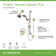 Origins 1-Handle 1-Spray Shower Trim with Hand Shower - 1.5 GPM (Valve not Included)