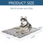 Beachwood Geometric Orthopedic Suede Pet Bed
