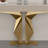 Luxurious modern simple rectangular console table-526920616-526920619