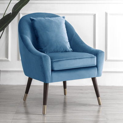 Giddings Velvet Accent Chair