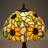 Pollark Tiffany Style Stained Glass Table Lamp