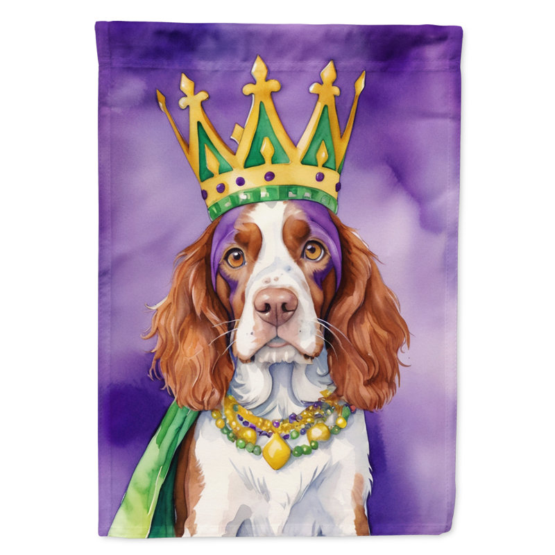 Drapeau de jardin double en polyester H 15,5 po x l 11,25 po