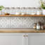 Ausia 30x30 cm Pvc Mosaic Sheet in Grey