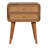 Spofford 17.72'' W Wood+Rattan Nightstand