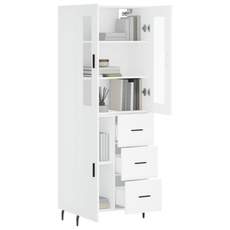 Bukovec 69.5cm Sideboard, White