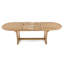 Outdoor Oval Teak Dining Table