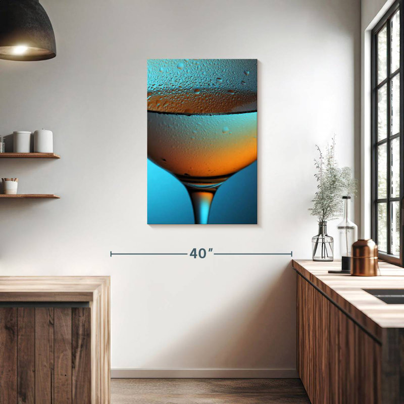Yarlin Cold Rose Wine, 36" H x 24" W