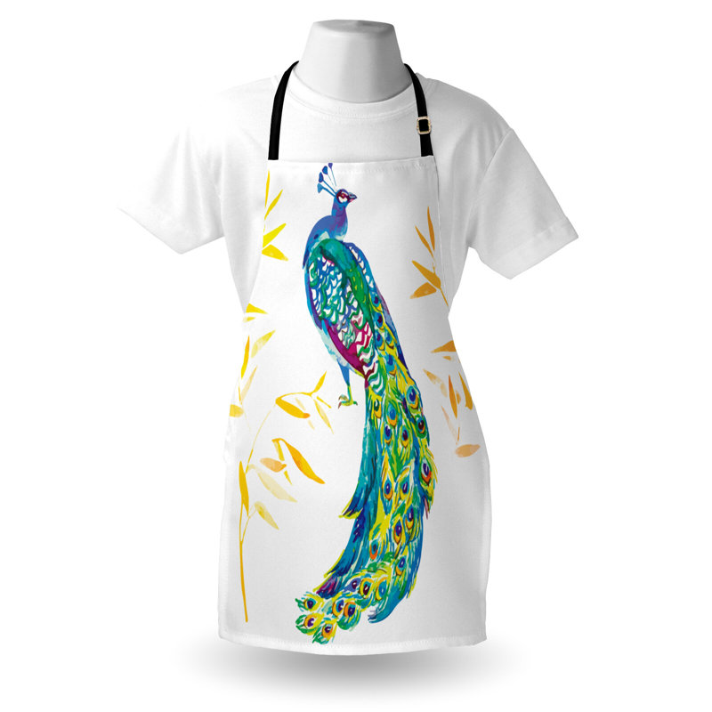 No Pattern Bib Apron