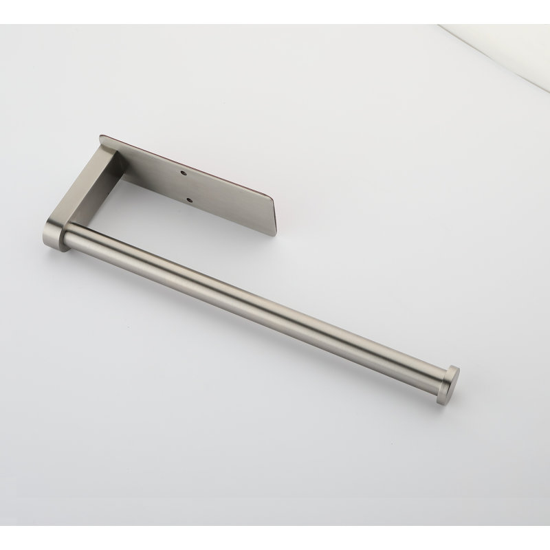 2 Pack Wall Mount Paper Towel Holder, Brushed Nickel