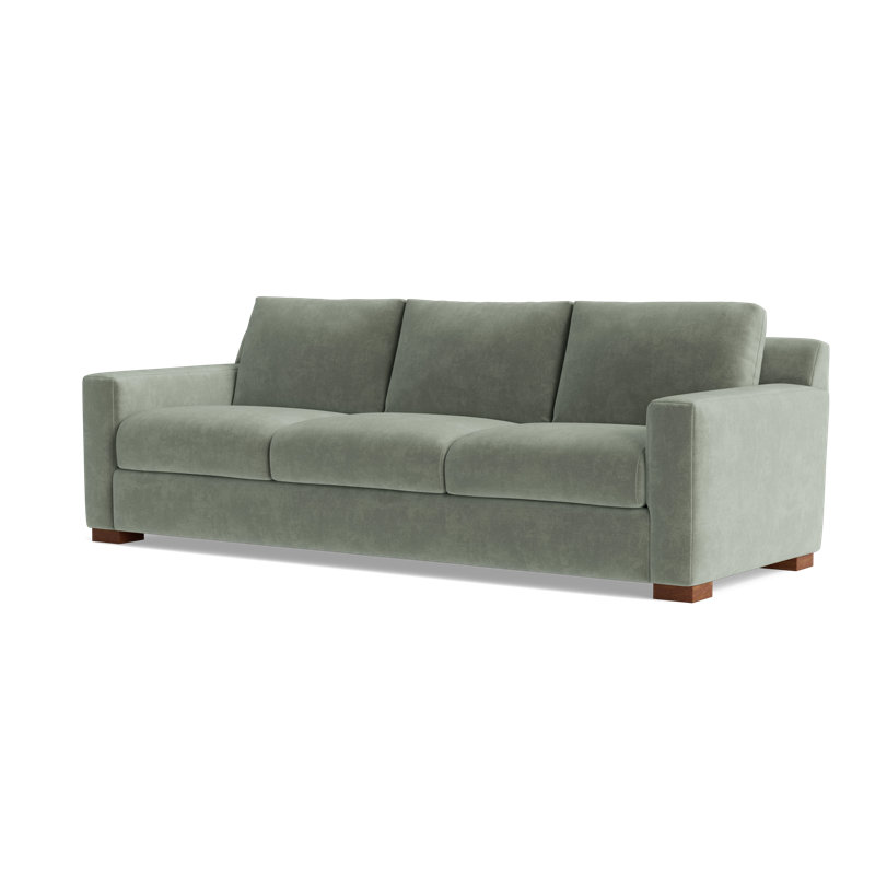 Catalina Sofa (95"), Velvet - Sage