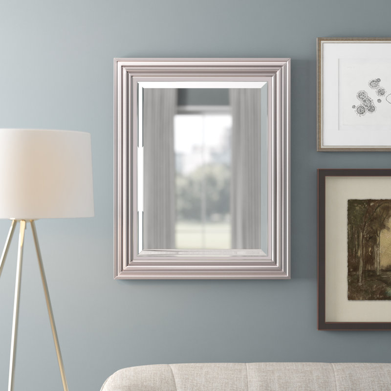 Lyonesse Mirror - Chrome - 24"W x 30"H, 30" H x 24" W, Chrome