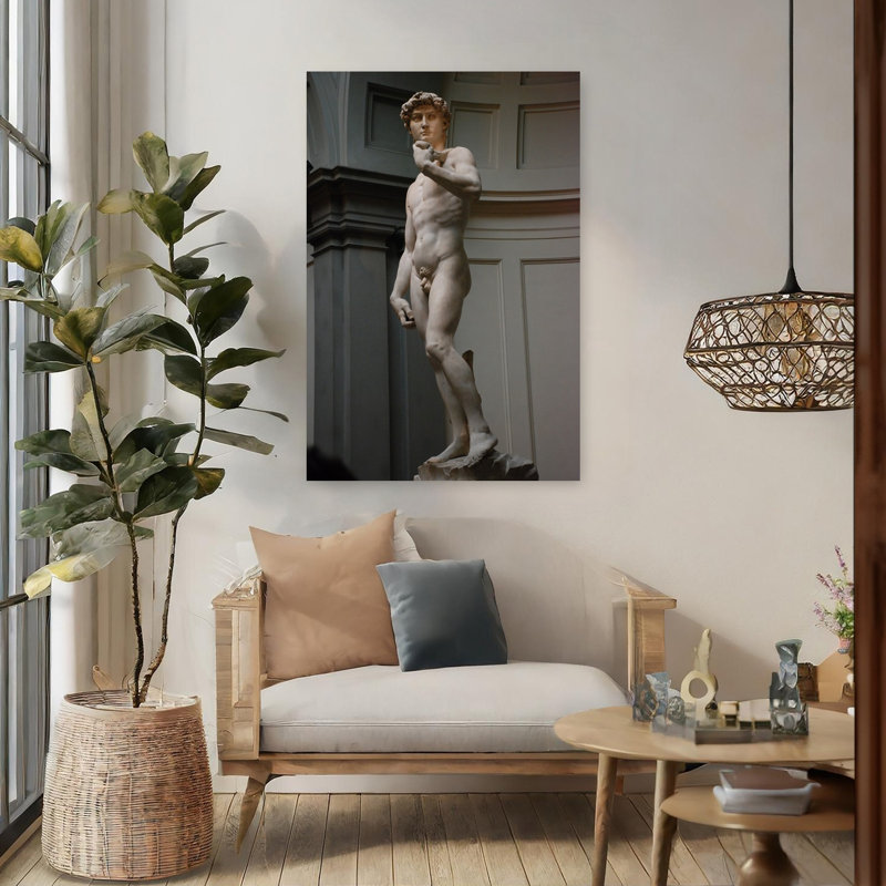 Reproduction d'art David, H 48 po x l 32 po