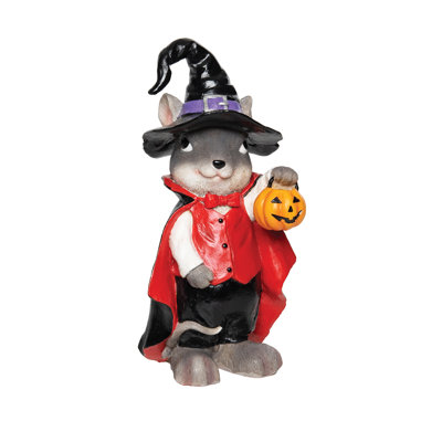 Souris, sorcière, chiffre d'Halloween