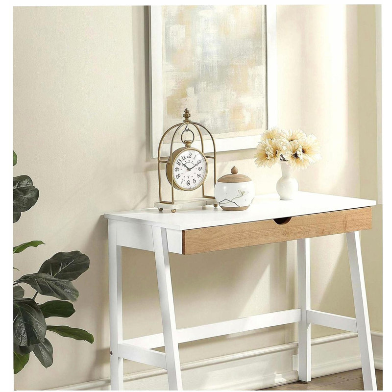  Bureau blanc / naturel