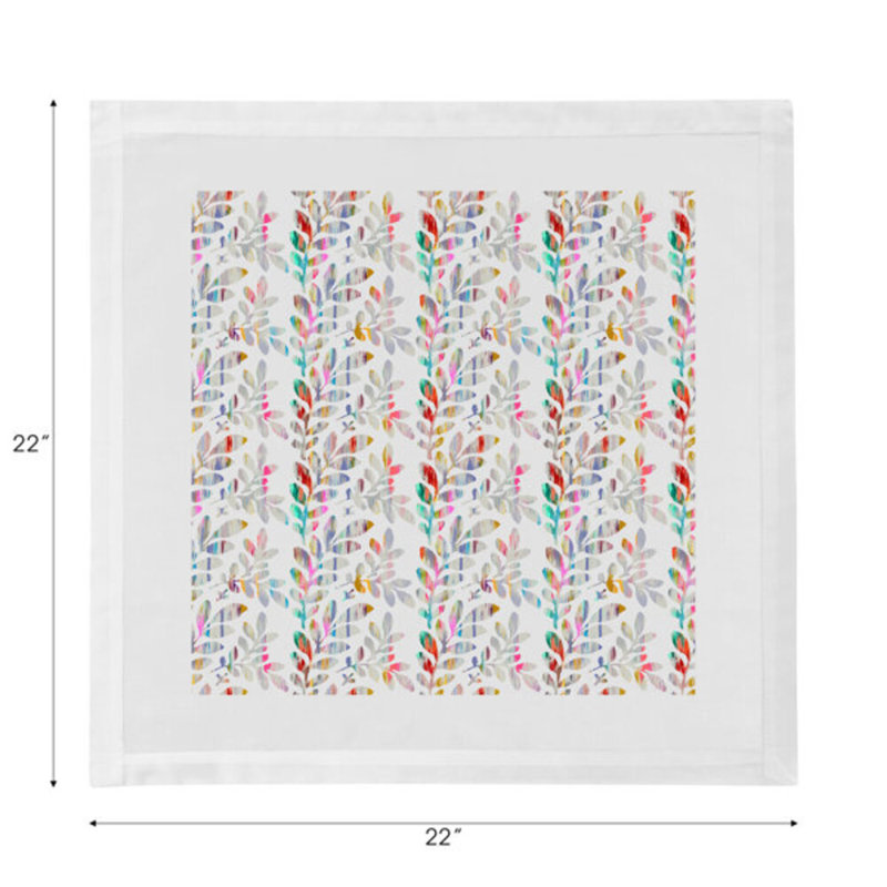 Tuileries Cotton Blend Square Napkins, Champagne