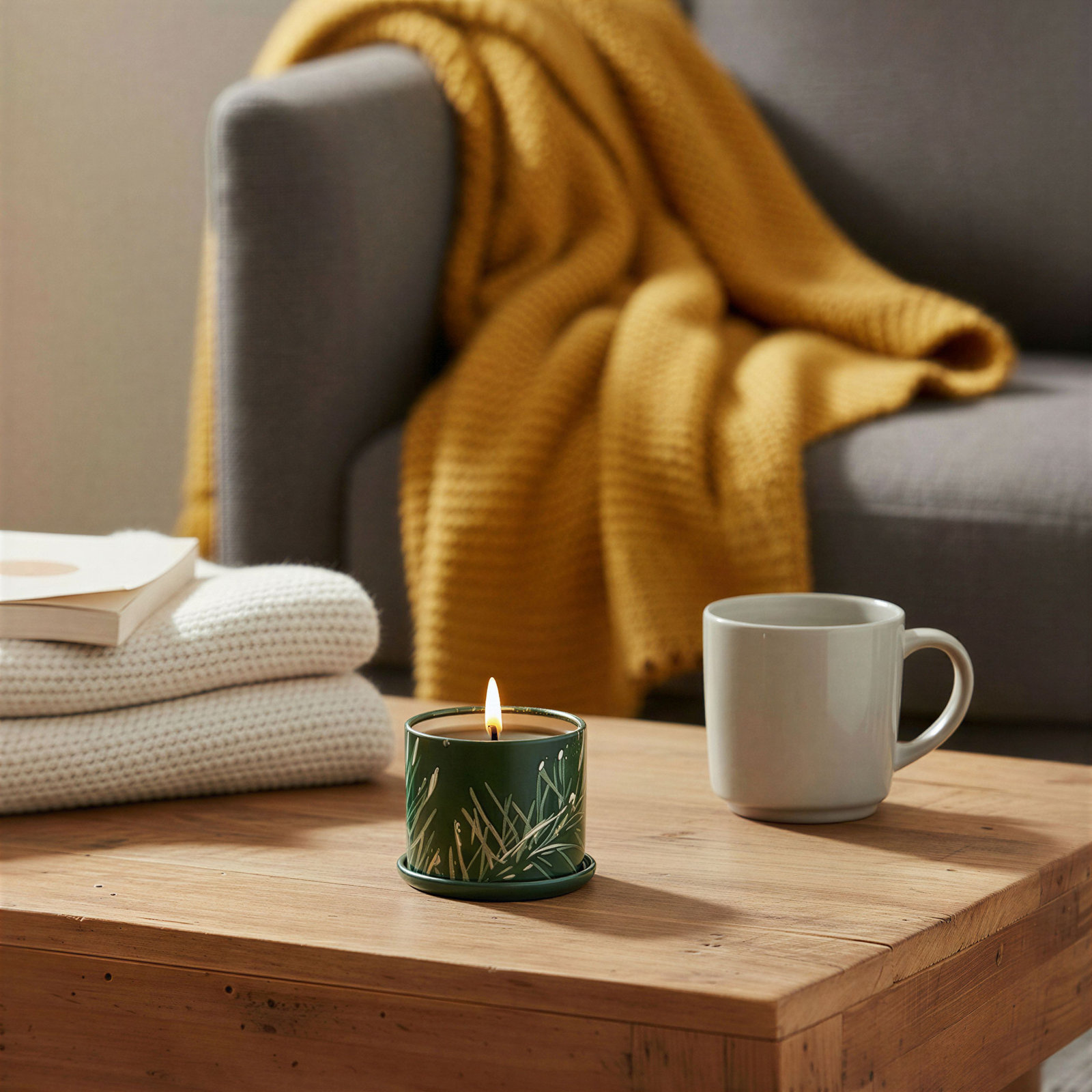 Noble Holiday Balsam & Cedar Candle, Demi Vanity Tin