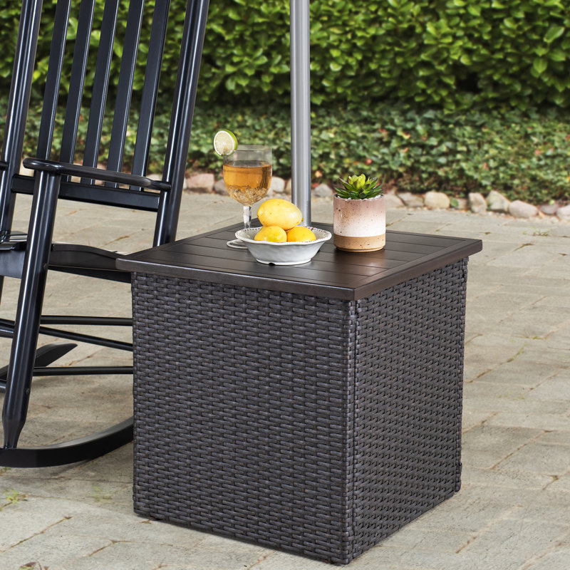 19kg Free Standing Umbrella Base, Brown