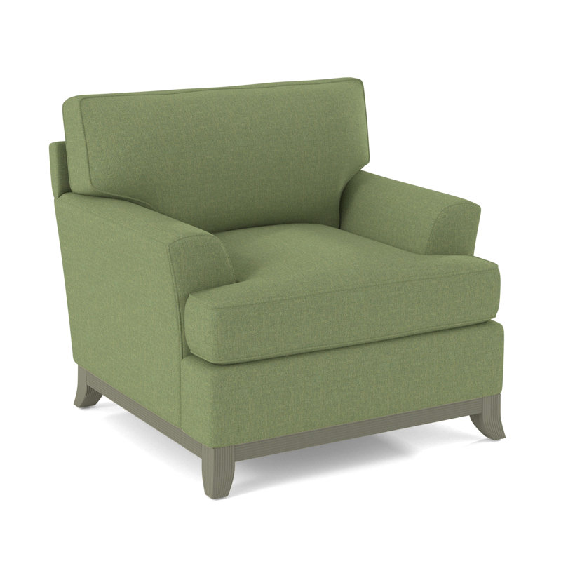 Oaks Way Armchair, Greystone, Snow Crypton Performance; 0884-91